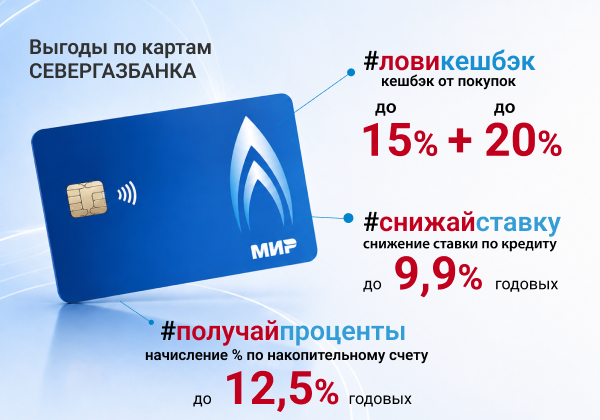 Программа лояльности СЕВЕРГАЗБАНКА