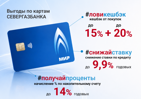 Программа лояльности СЕВЕРГАЗБАНКА